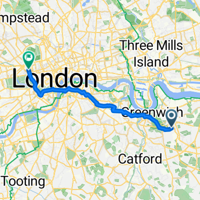 Kidbrooke Grove, London to Nutford Place, London
