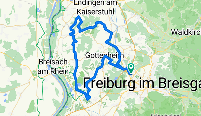 Tuniberg &amp; Kaiserstuhl (Einfahrrunde)