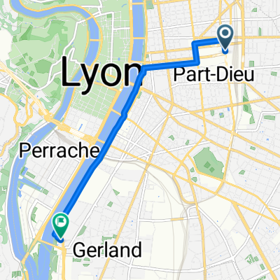 1. Lyon Bahnhof - Ibis Lyon Gerland Musèe
