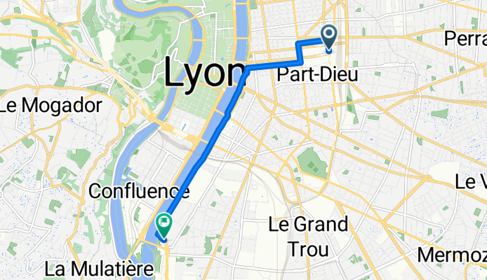 1. Lyon Bahnhof - Ibis Lyon Gerland Musèe