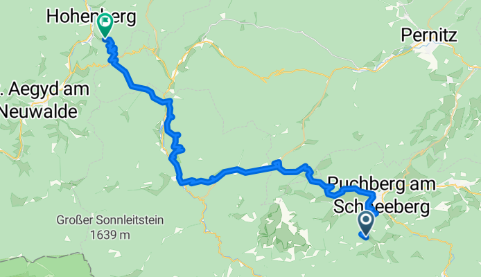 Puchberg am Schneeberg - Hohenberg