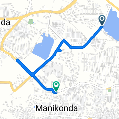 C99M+7Q8 to Lanco Hills Road