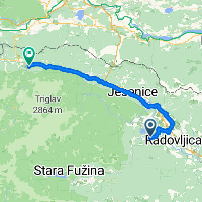 Bled nach Kranska Gora