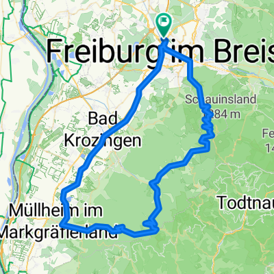 Schwarzwaldpässe südlich von Freiburg