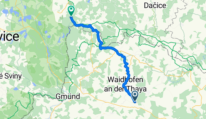 Windigsteig - Nová Bystřice