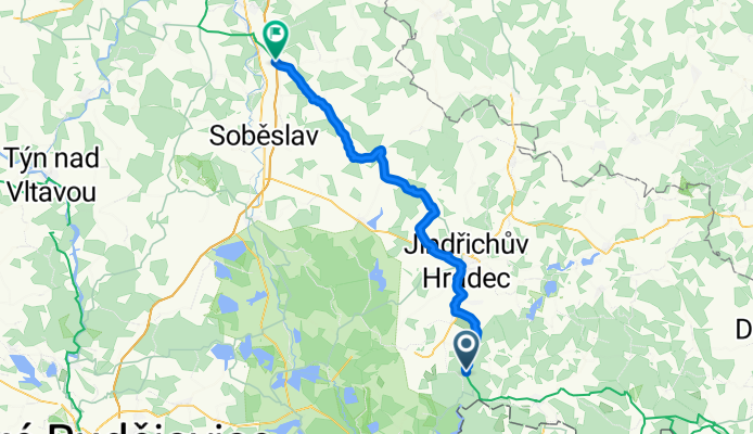 Nová Bystřice - Planá nad Lužnicí