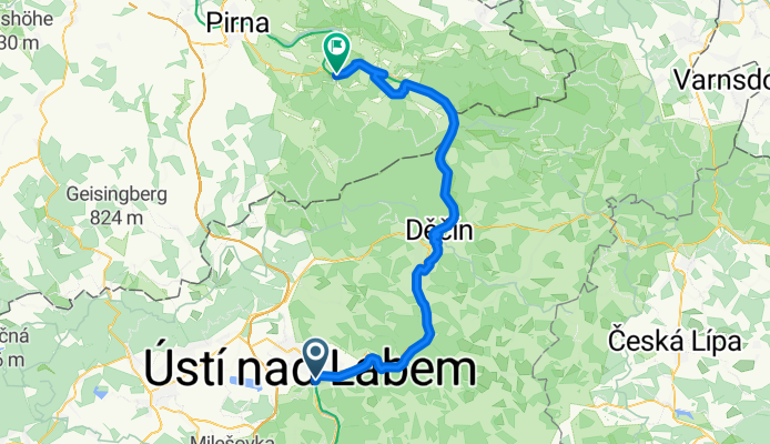 Ústí nad Labem - Königstein