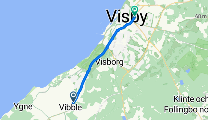 Västerhejde Källtorpsvägen to Norra Hansegatan 6B