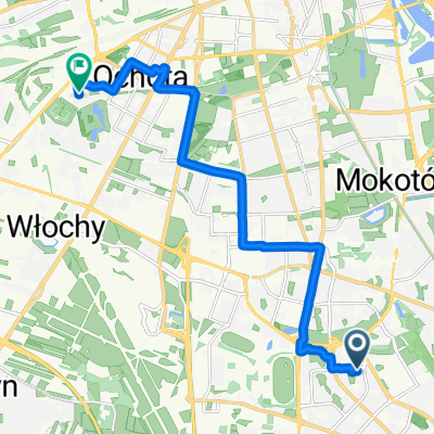 Zamiany, Warszawa do Filipinki, Warszawa