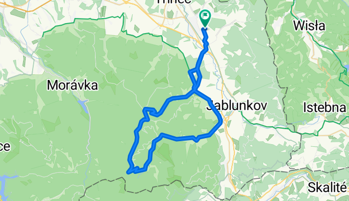 via Kolářová chata Slavič