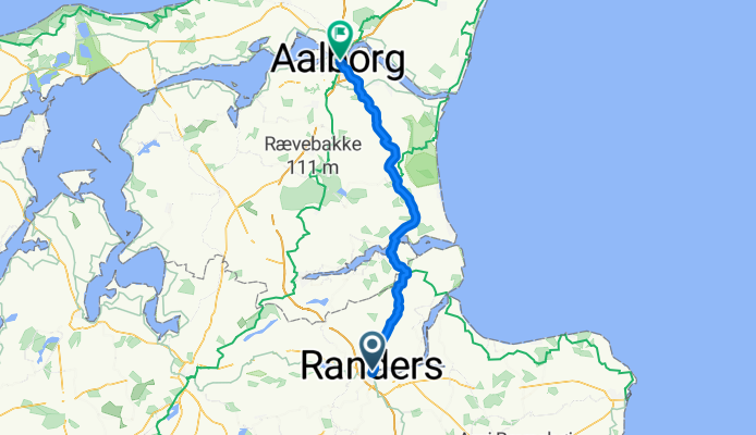 Ebeltoft - Hadsten + Hadsten - Gistrup (2/2) (1/2)