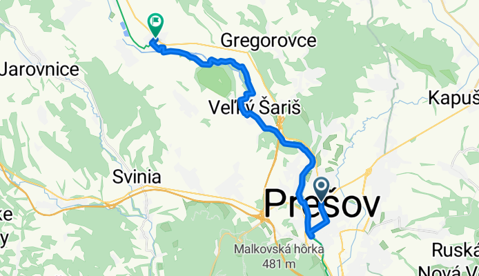 Prešov-velky Šariš-šarišské Michaľany
