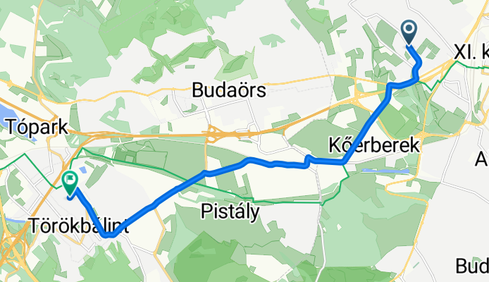 Rétköz utca - Arany János utca