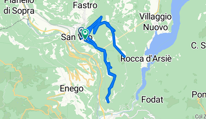 Da Via Papa Luciani a Via Papa Luciani