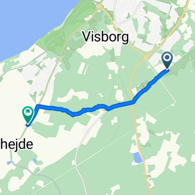 STICKSÖMSVÄGEN to Västerhejde Källtorpsvägen