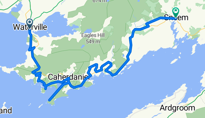 From Waterville to Sneem