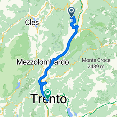 Sankt Josef am See, Kaltern an der Weinstraße nach Piazza del Duomo, Trient