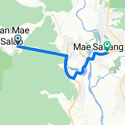 Rural Road Mae Hong Son to 5W6M+GHR