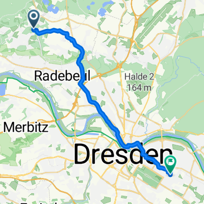 Prof.-von-Finck-Straße nach Falkensteinplatz