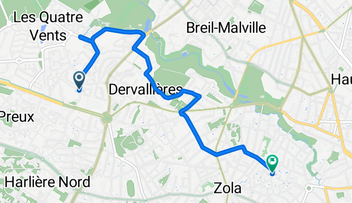 De Route Sans Nom à Rue Colette Magny
