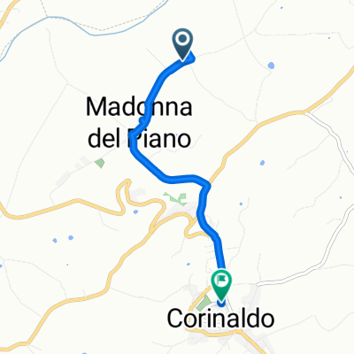 Via Madonna del Piano, Corinaldo à Viale degli Eroi, Corinaldo