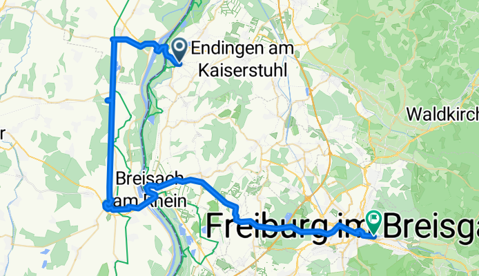 Sasbach - Freiburg