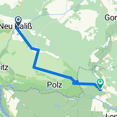 An der Elde, Neu Kaliß nach Mühlenweg, Lenzen (Elbe)