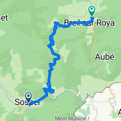 Von Sospel bis Breil-sur-Roya