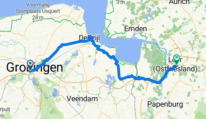 2025-09-25 - Groningen - Farmsum - Bad Nieuweschans - Leer