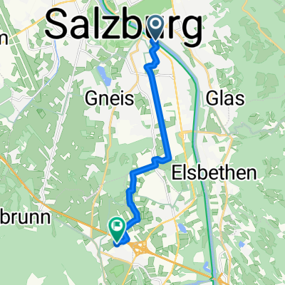 Entspannte Route