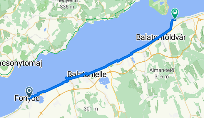 Balaton utca - Zamárdi