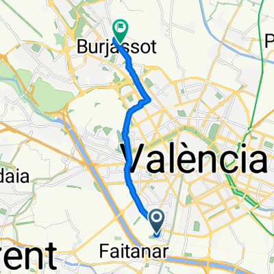 De Carrer de Pius IX a Carrer Castelló