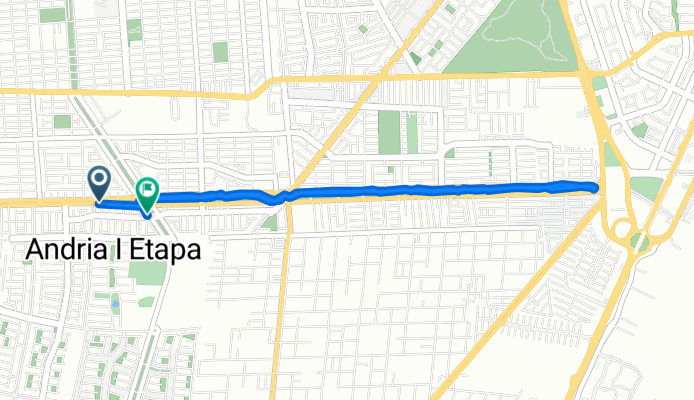 Avenida Santa Fe, Cancún a Calle Lavanda, Cancún