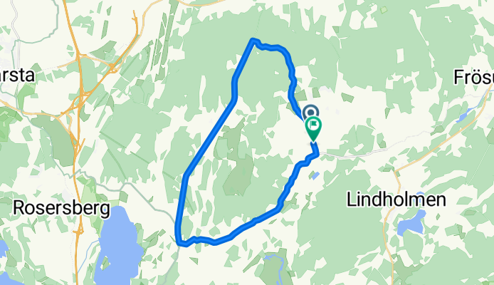 Markims Kyrkväg, Vallentuna to Markims Kyrkväg, Vallentuna