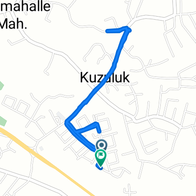 Orta Mahalle Cd., Akyazı to Orta Mahalle Cd., Akyazı