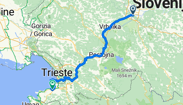 Ljubljana - Trst - Koper II