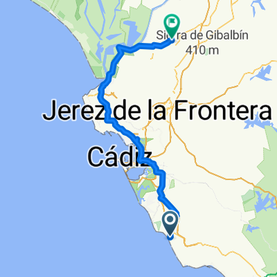 1VP Conil - Puerto - Sanlúcar - Lebrija 118km