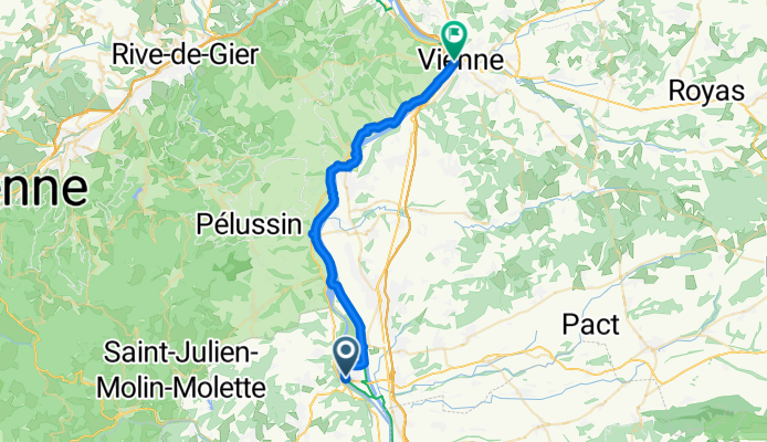 11: ViaRhôna de Saint-Romain-en-Gal / Vienne à Sablons