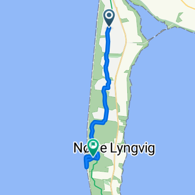 Nordsøvej, Ringkøbing nach Holmsland Klitvej, Hvide Sande