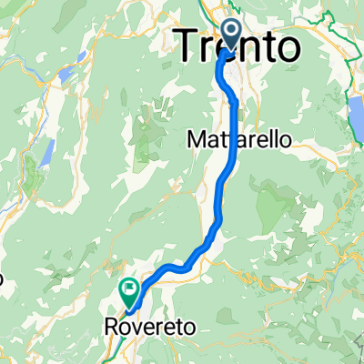 Piazza del Duomo, Trient nach Rovereto