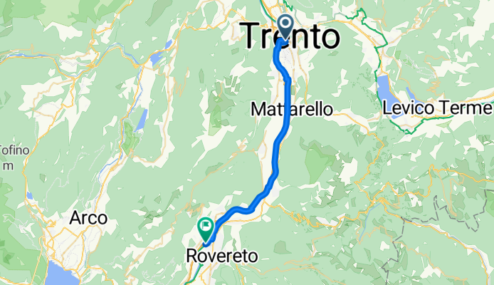 Piazza del Duomo, Trient nach Rovereto