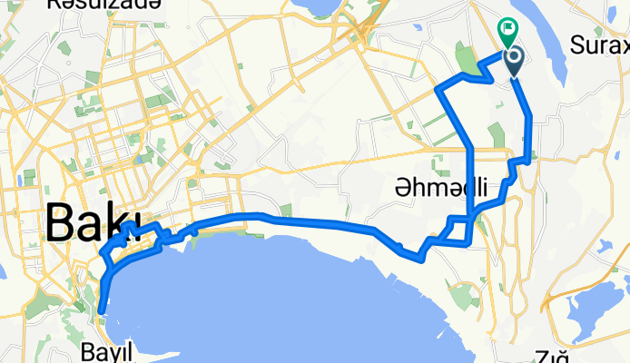 Şamil Kamilov küç, Baku to Baku