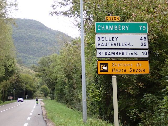 Château Gaillard to Belley