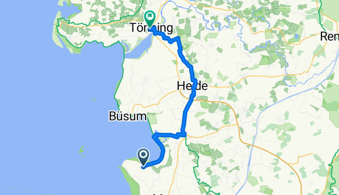 Friedrichskoog - Tönning