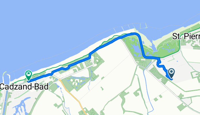 Nieuwvliet naar Boulevard de Wielingen, Cadzand