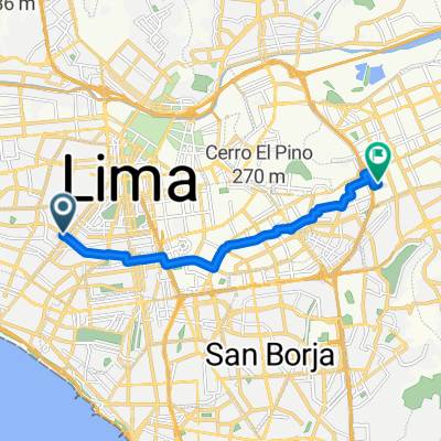 Avenida Del Rio, Lima a Departamento de Lima