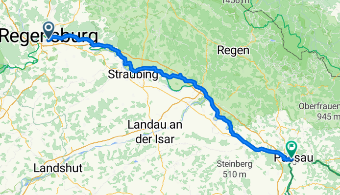 Regensburg hbf - Passau hbf