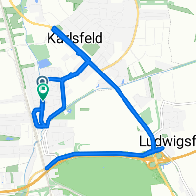 Am Kanal, Karlsfeld to Wehrstaudenstraße, Karlsfeld