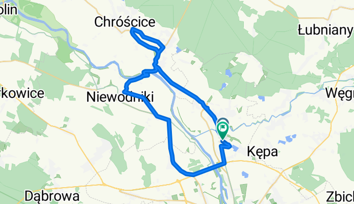 Czarnowąsy-Dobrzeń-Niewodniki-Czarnowąsy