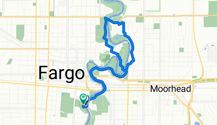 Second St S, Fargo to Second St S, Fargo